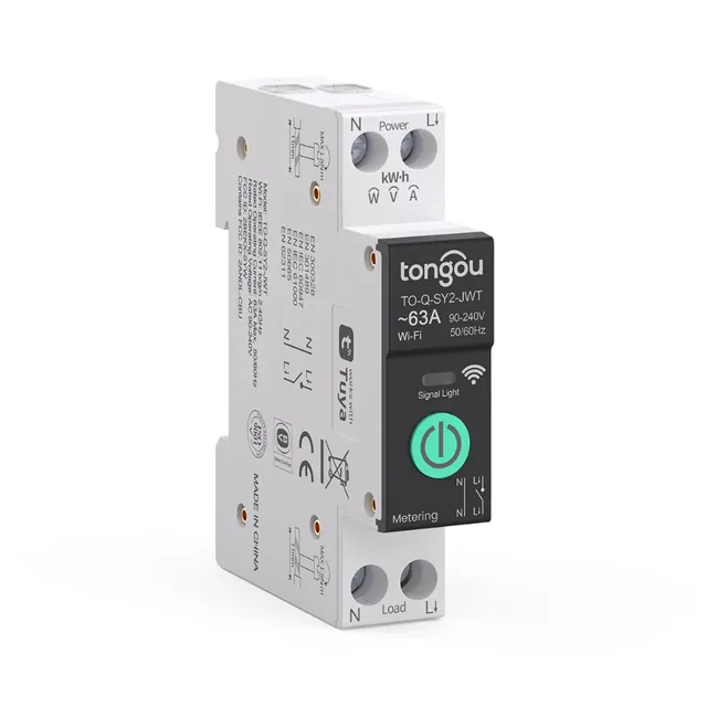 WiFi 63 Amper Akıllı Sigorta