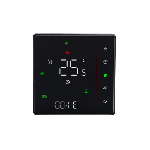 Kablolu LCD Ekranlı Zigbee Oda Termostatı