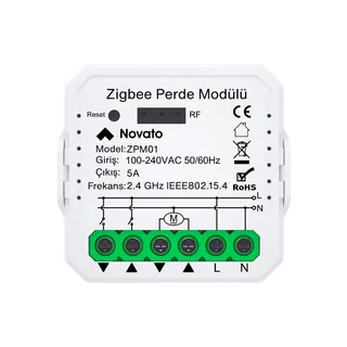 Zigbee Perde Panjur Motor Rölesi